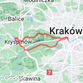 Mapa Po Kryspinowie - dosłownie :)